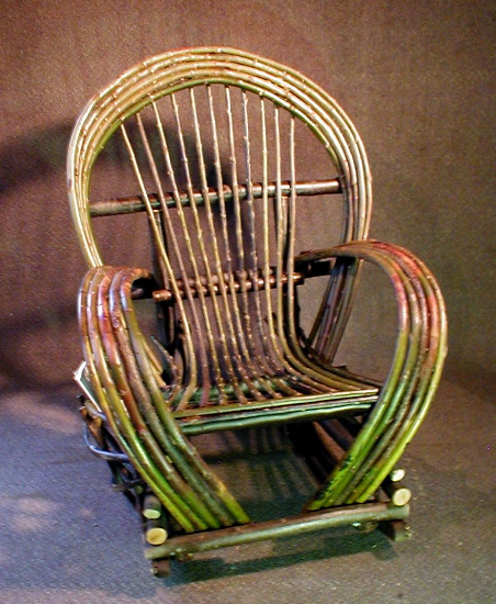 adirondack willow twig rustic furniture